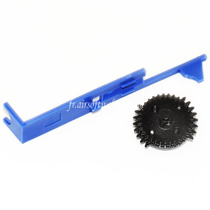 SHS Dual Double Secteur Engrenage avec Tappet Plaque Convient pour Tokyo Marui Version 3 V3 Vitesse Boîte AEG Fusil Airsoft