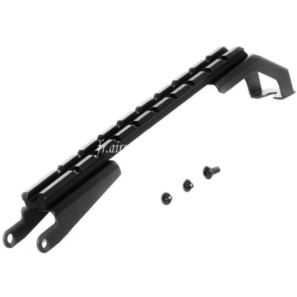 CYMA Haut Boîtier Couverture avec 217mm Tactical Top Rail Lunette de Visée Montage Convient pour CM039C CM048 CM050  Echo1 Golden Eagle Jing Gong JG Tokyo Marui AK Série AEG Fusil Airsoft Noir