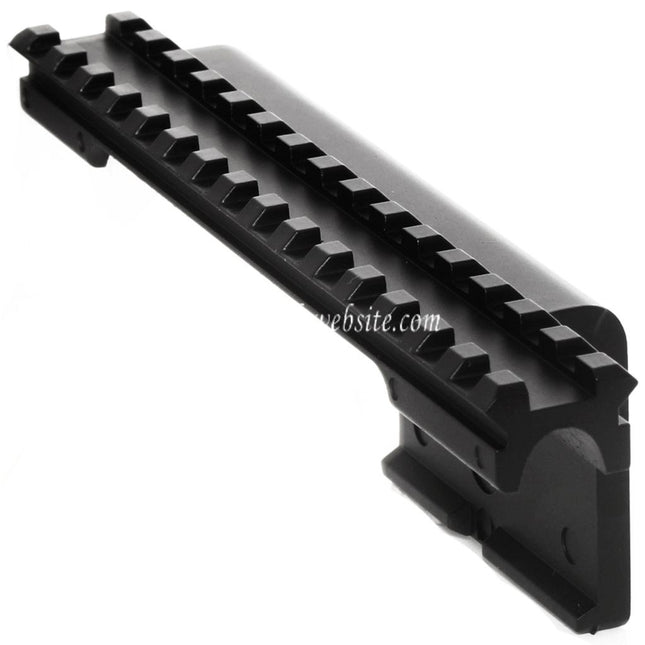 CYMA 156mm Lunette Montage Base Rail Convient pour CYMA G&P Tokyo Marui M14 Série AEG Fusil Airsoft Noir