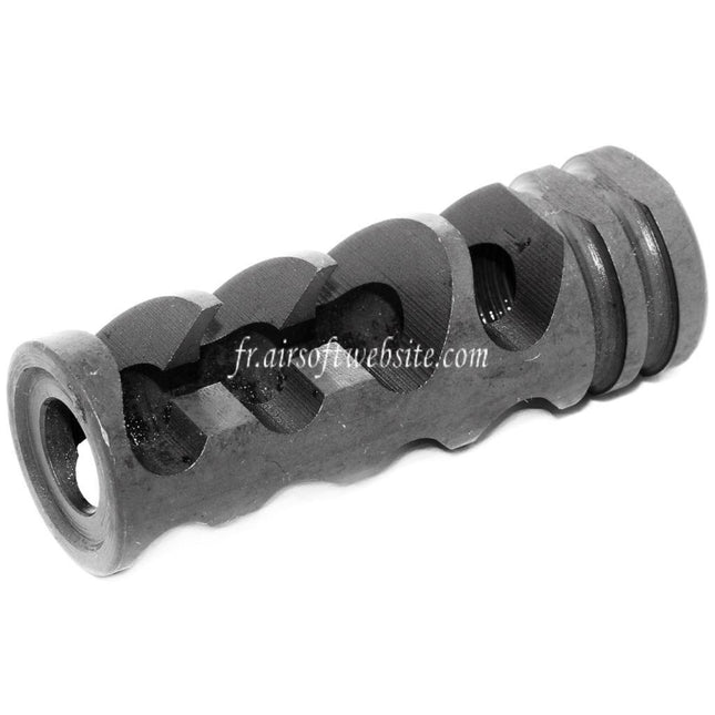 Airsoft Website 63mm DNTC 308 Type Frein de Bouche Cache-Flamme Convient pour -14mm CCW sens antihoraire Canon Fusil