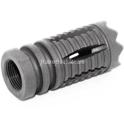 Airsoft Website 50mm Tenderizer Frein de Bouche Cache-Flamme Convient pour -14mm CCW sens antihoraire Canon Fusil