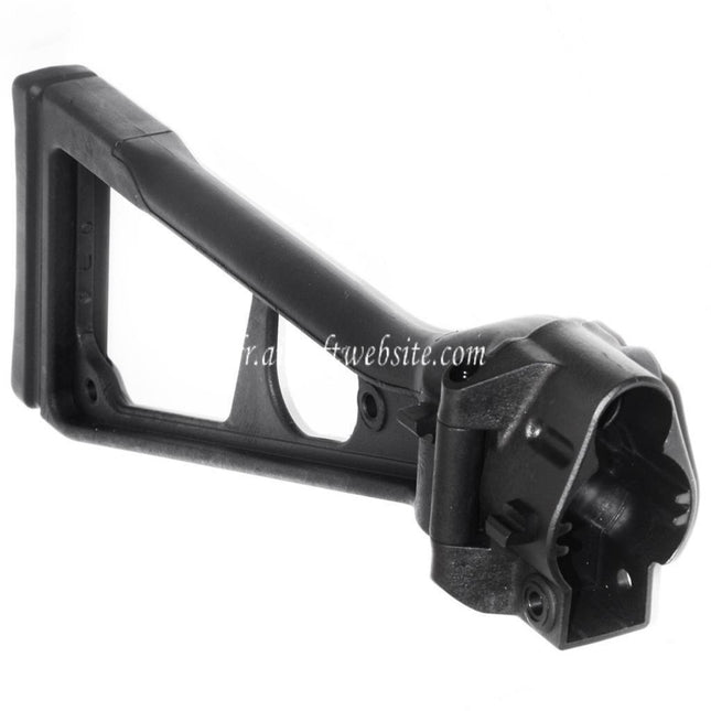 CYMA Polymère UMG Type Pliable Crosse Convient pour M5A5 MP5 UMG UMP M89 CYMA Classic Army D-Boys Tokyo Marui MP5 Série AEG Fusil Airsoft Noir