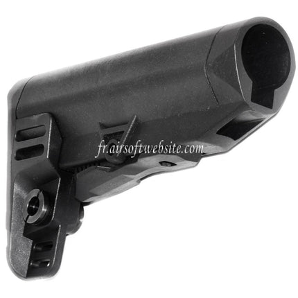 Airsoft Website Rétractable Telescope Crosse Convient pour M4 M16 AEG Fusil Noir