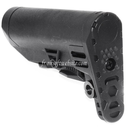 Airsoft Website Rétractable Telescope Crosse Convient pour M4 M16 AEG Fusil Noir