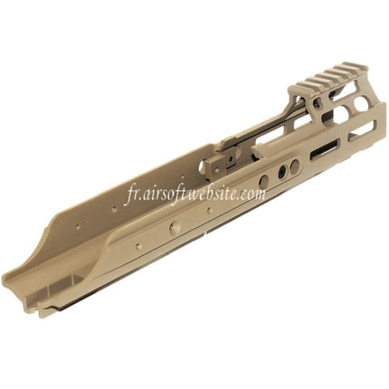 PTS Kinetic MREX M-LOK Rail de Garde-Main Convient pour VFC WE Cybergun Tokyo Marui Recoil Shock SCAR Fusil Airsoft
