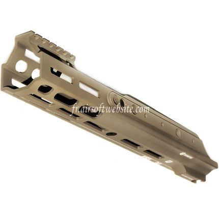 PTS Kinetic MREX M-LOK Rail de Garde-Main Convient pour VFC WE Cybergun Tokyo Marui Recoil Shock SCAR Fusil Airsoft