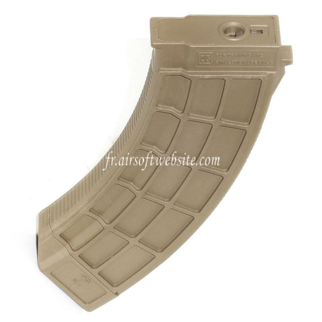 PTS 150 Billes US PALM AK30 Mid-Cap Chargeur Convient pour AK Série AEG Fusil Airsoft Dark Earth