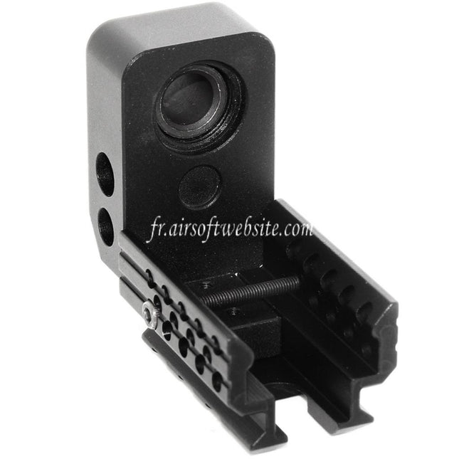 5KU SAS Rallongé Kit Convient pour WE (WE-TECH) Tokyo Marui G19 Série GBB Pistolet Airsoft Noir