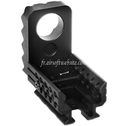 5KU Strike Face Rallongé Kit Convient pour WE (WE-TECH) Tokyo Marui G19 Série GBB Pistolet Airsoft Noir