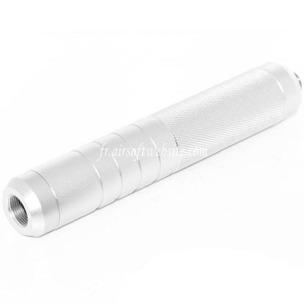 Airsoft Website 146mm 5.75 Pouces Noise Damping Bowl Silencieux Canon Extension Tube +/-14mm CW/CCW fileté Canon Airsoft