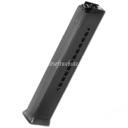 Airsoft Website 420 Billes Hi-Cap Chargeur Convient pour H&K Umarex UMP Série AEG Fusil Noir
