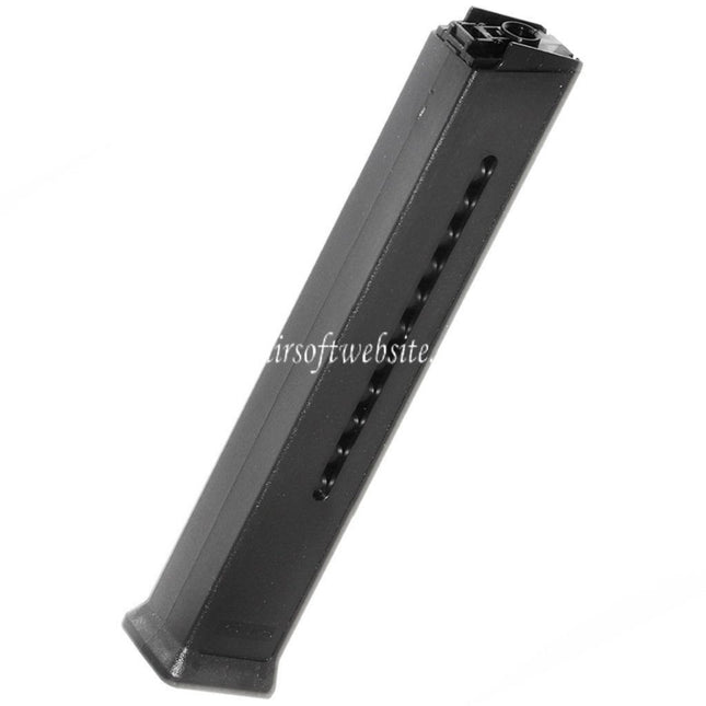 Airsoft Website 420 Billes Hi-Cap Chargeur Convient pour H&K Umarex UMP Série AEG Fusil Noir
