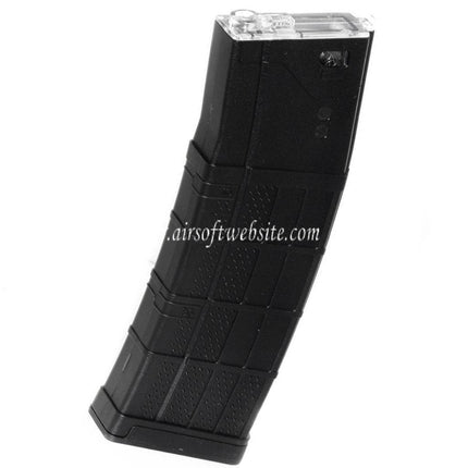 CYMA 140 Billes Polymère Waffle Mid-Cap Chargeur Convient pour M4 M16 Série AEG Fusil Airsoft Noir