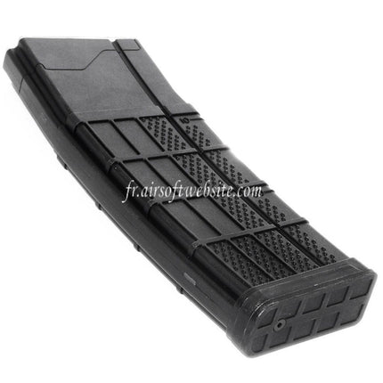 CYMA 140 Billes Polymère Waffle Mid-Cap Chargeur Convient pour M4 M16 Série AEG Fusil Airsoft Noir