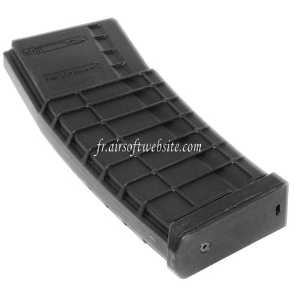 CYMA 150 Billes Polymère Waffle Mid-Cap Chargeur Convient pour M4 M16 Série AEG Fusil Airsoft Noir