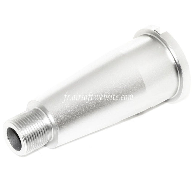 Airsoft Website 2.25/2.75 Pouces 56mm/69mm Aluminium Court Canon Extérieur Conjunction Extension Tube -14mm CCW sens antihoraire GBB Fusil