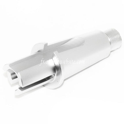Airsoft Website 2.75/3.35 Pouces 71mm/85mm Aluminium Court Canon Extérieur Conjunction Tube -14mm CCW sens antihoraire AEG Fusil