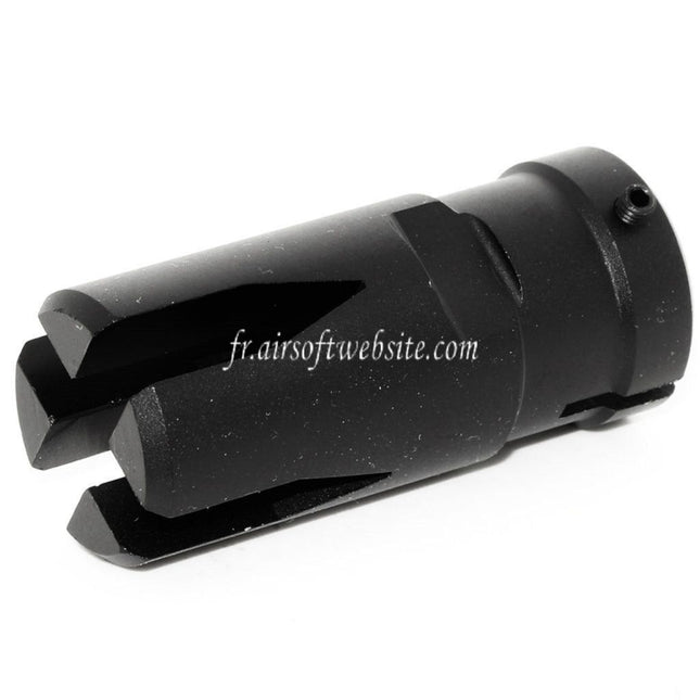 Golden Eagle 51mm G36 Frein de Bouche Cache-Flamme Convient pour -14mm CCW sens antihoraire Canon Fusil Airsoft Noir