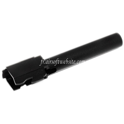 Airsoft Website 110mm/114mm CNC Canon Extérieur Convient pour ARMY ARMAMENT R17 DOUBLE BELL Tokyo Marui G17 Série GBB Pistolet Noir