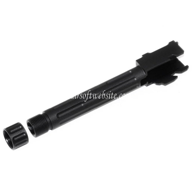 5KU 9INE Style Fileté Canon Extérieur -14mm CCW sens antihoraire Convient pour Tokyo Marui G17 GBB Pistolet Airsoft