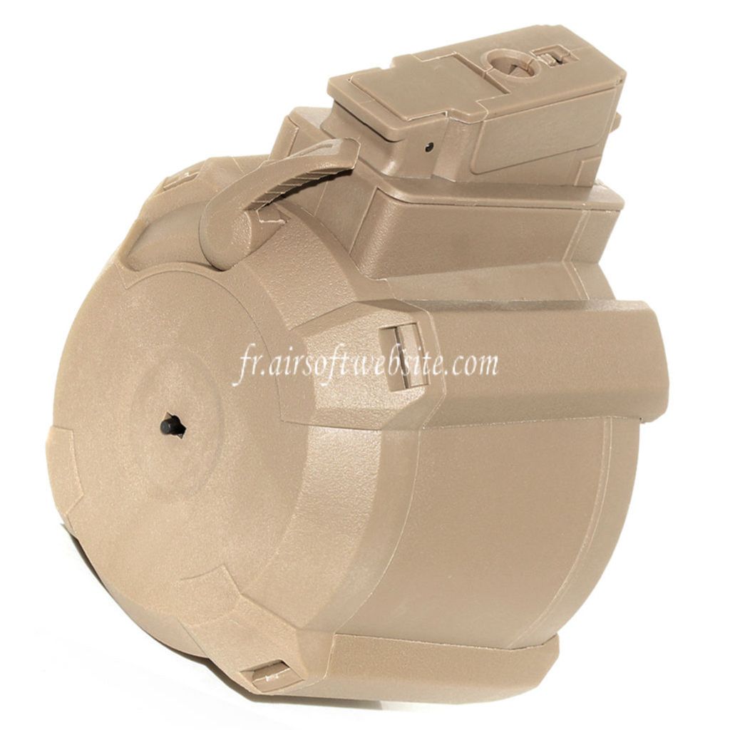 BATTLEAXE 1400 Billes Électrique Chargeur Tambour Convient pour AK Série AEG Fusil Airsoft