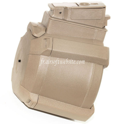 BATTLEAXE 1400 Billes Électrique Chargeur Tambour Convient pour AK Série AEG Fusil Airsoft