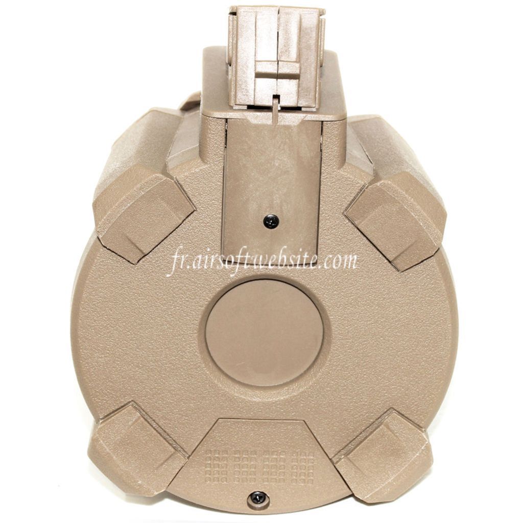 BATTLEAXE 1400 Billes Électrique Chargeur Tambour Convient pour AK Série AEG Fusil Airsoft