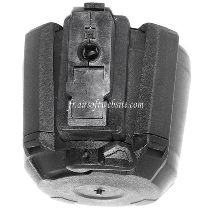 BATTLEAXE 1400 Billes Contrôle du son Électrique Chargeur Tambour Convient pour AK Série AEG Fusil Airsoft