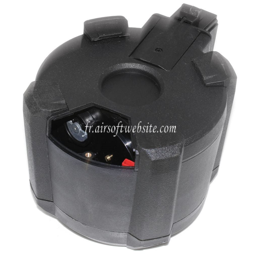 BATTLEAXE 1400 Billes Contrôle du son Électrique Chargeur Tambour Convient pour AK Série AEG Fusil Airsoft