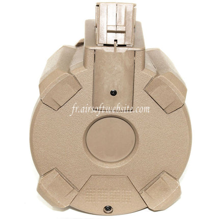 BATTLEAXE 1400 Billes Contrôle du son Électrique Chargeur Tambour Convient pour AK Série AEG Fusil Airsoft