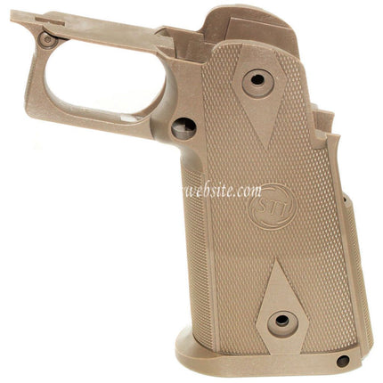 5KU STI Style Nylon Pistolet Poignée Le Châssis Convient pour Tokyo Marui Hi-Capa 5.1 4.3 Série GBB Pistolet Airsoft