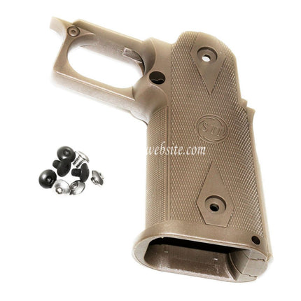 5KU STI Style Nylon Pistolet Poignée Le Châssis Convient pour Tokyo Marui Hi-Capa 5.1 4.3 Série GBB Pistolet Airsoft