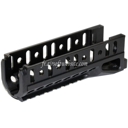 5KU 124mm B-11U Classic Bas Rail de Garde-Main Convient pour LCT GHK CYMA D-Boys E&L Tokyo Marui AKS-74U Série AEG GBB Fusil Airsoft