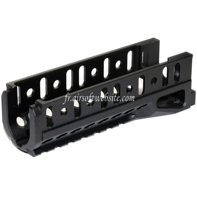 5KU 124mm B-11U Classic Bas Rail de Garde-Main Convient pour LCT GHK CYMA D-Boys E&L Tokyo Marui AKS-74U Série AEG GBB Fusil Airsoft