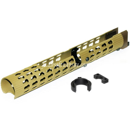 5KU VS-24 Tubular Keymod Garde-Main Convient pour AKM AK74 AK103 Série AEG Fusil Airsoft