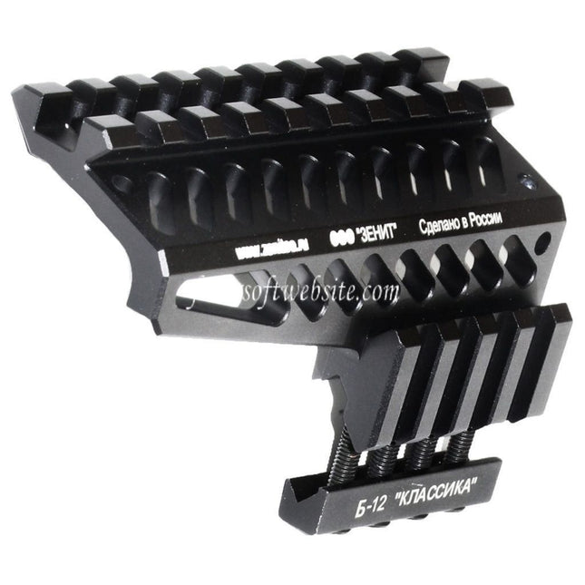 5KU 100mm B-12 Classique Haut Rail Lunette Montage pour LCT GHK CYMA D-Boys Tokyo Marui AK Série AEG GBB Fusil Airsoft