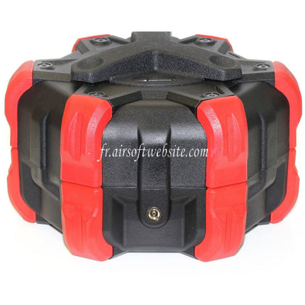 Armorer Works AW Custom 350 Billes Gaz Adaptive Chargeur Tambour Convient pour EMG SAI Red / AW NE Série / WE (WE-TECH) Single Stack 1911 GBB Pistolet Airsoft