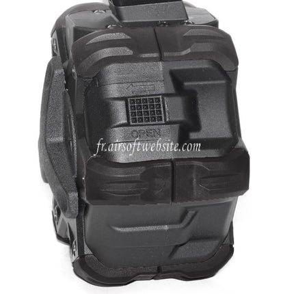 Armorer Works AW Custom 350 Billes Gaz Adaptive Chargeur Tambour Convient pour EMG SAI Red / AW NE Série / WE (WE-TECH) Single Stack 1911 GBB Pistolet Airsoft