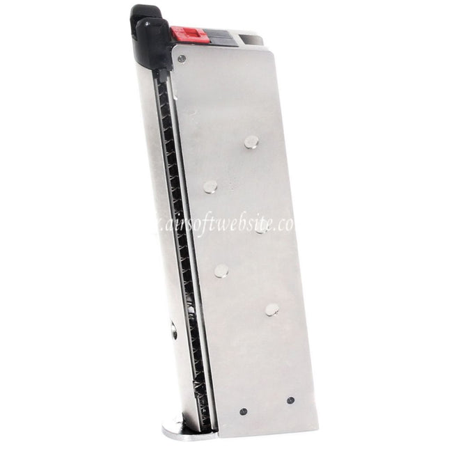 Armorer Works AW 16 Billes Gaz Chargeur Convient pour EMG SAI Red / AW NE Série / WE Single Stack 1911 Série GBB Pistolet Airsoft