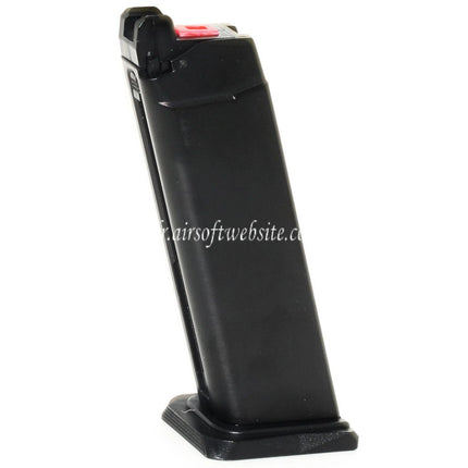 Armorer Works AW 25 Billes Co2 Chargeur Convient pour G17 G18C G34 G35 G-Série GBB Pistolet Airsoft Noir