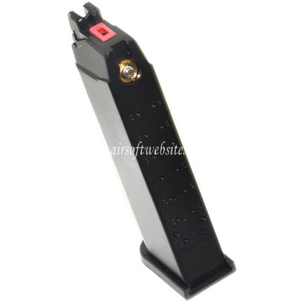 Armorer Works AW 27 Billes MOS Gaz Chargeur Convient pour Standard Slide Version EMG SAI BLU WE AW VX7 VX9 G17 G19 Série GBB Pistolet Airsoft Noir