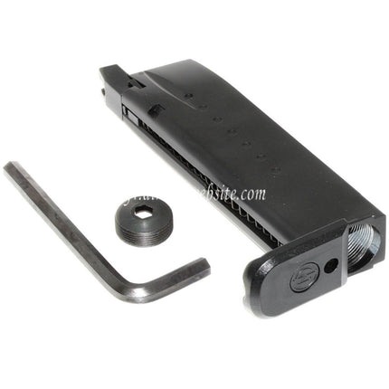 EMG Licensed Hudson??25 Billes Co2 Chargeur Convient pour EMG Hudson H9 Série GBB Pistolet Airsoft Noir