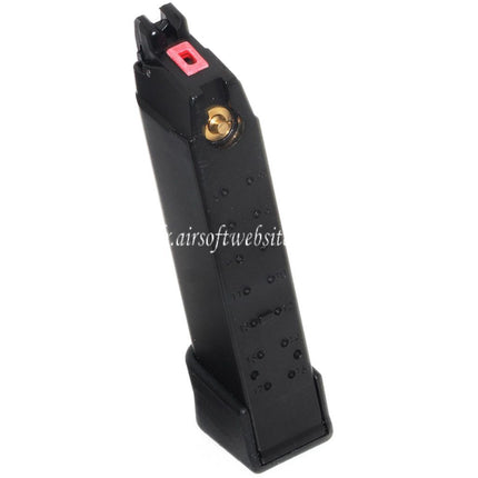EMG Licensed SAI??BLU COMPACT 25 Billes Co2 Chargeur Convient pour G19 G23 G26 Série GBB Pistolet Airsoft Noir
