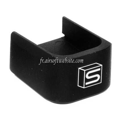 EMG SAI Chargeur Base Plaque Couvre Convient pour EMG SAI STI TTI / ARMY / AW / WE / Tokyo Marui Hi-Capa GBB Gaz Pistolet Chargeur Noir