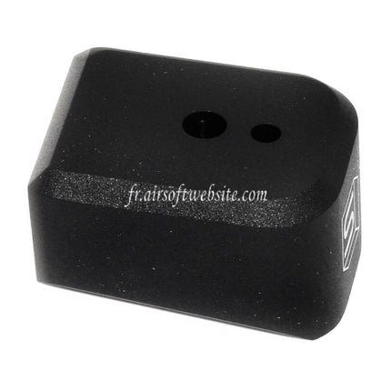 EMG SAI Chargeur Base Plaque Couvre Convient pour EMG SAI STI TTI / ARMY / AW / WE / Tokyo Marui Hi-Capa GBB Gaz Pistolet Chargeur Noir
