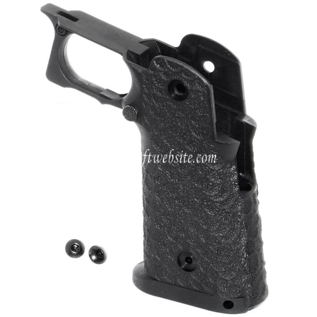 EMG Licensed STI DVC 2011 Pistolet Poignée Convient pour EMG AW WE Tokyo Marui Hi-Capa Série GBB Pistolet Airsoft Noir