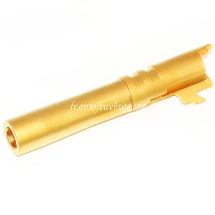 EMG Licensed SAI 2011 DS 106mm/110mm Canon Extérieur Convient pour EMG SAI 2011 DS 4.3 Hi-Capa GBB Pistolet Airsoft Or