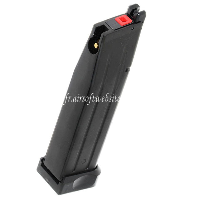 EMG STI 2011 DVC3 30 Billes Co2 Chargeur Convient pour Hi-Capa Série GBB Pistolet Airsoft Noir
