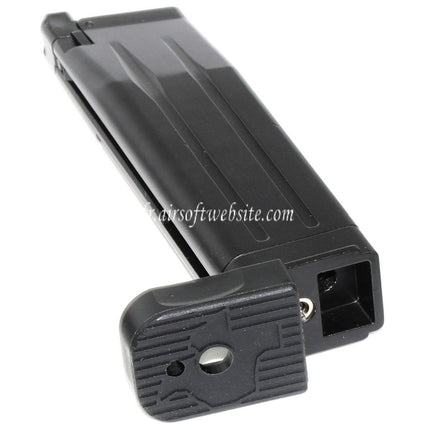 EMG STI 2011 DVC3 30 Billes Gaz Chargeur Convient pour Hi-Capa Série GBB Pistolet Airsoft Noir