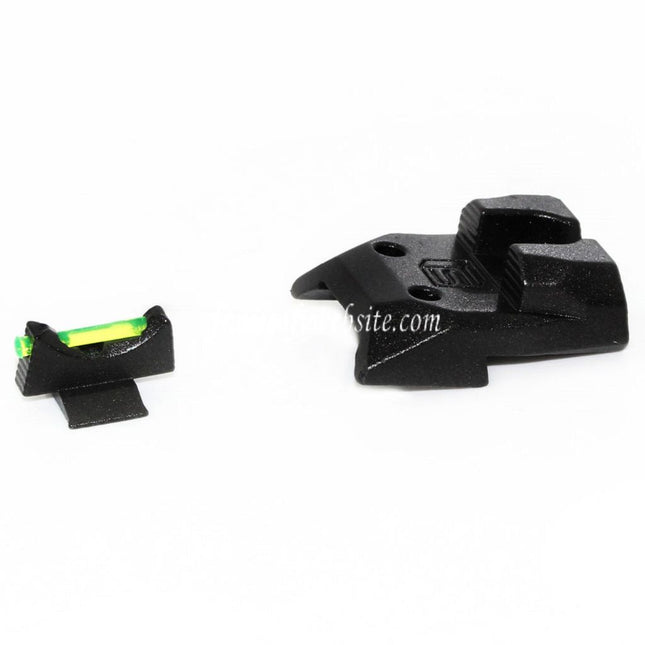 EMG SAI DS Fibre Optique Guidon Hausse Convient pour EMG SAI DS AW WE Tokyo Marui Hi-Capa Série GBB Pistolet Airsoft